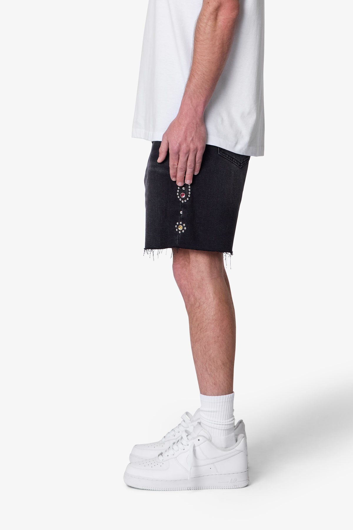 Mojave Denim Shorts - Black 3